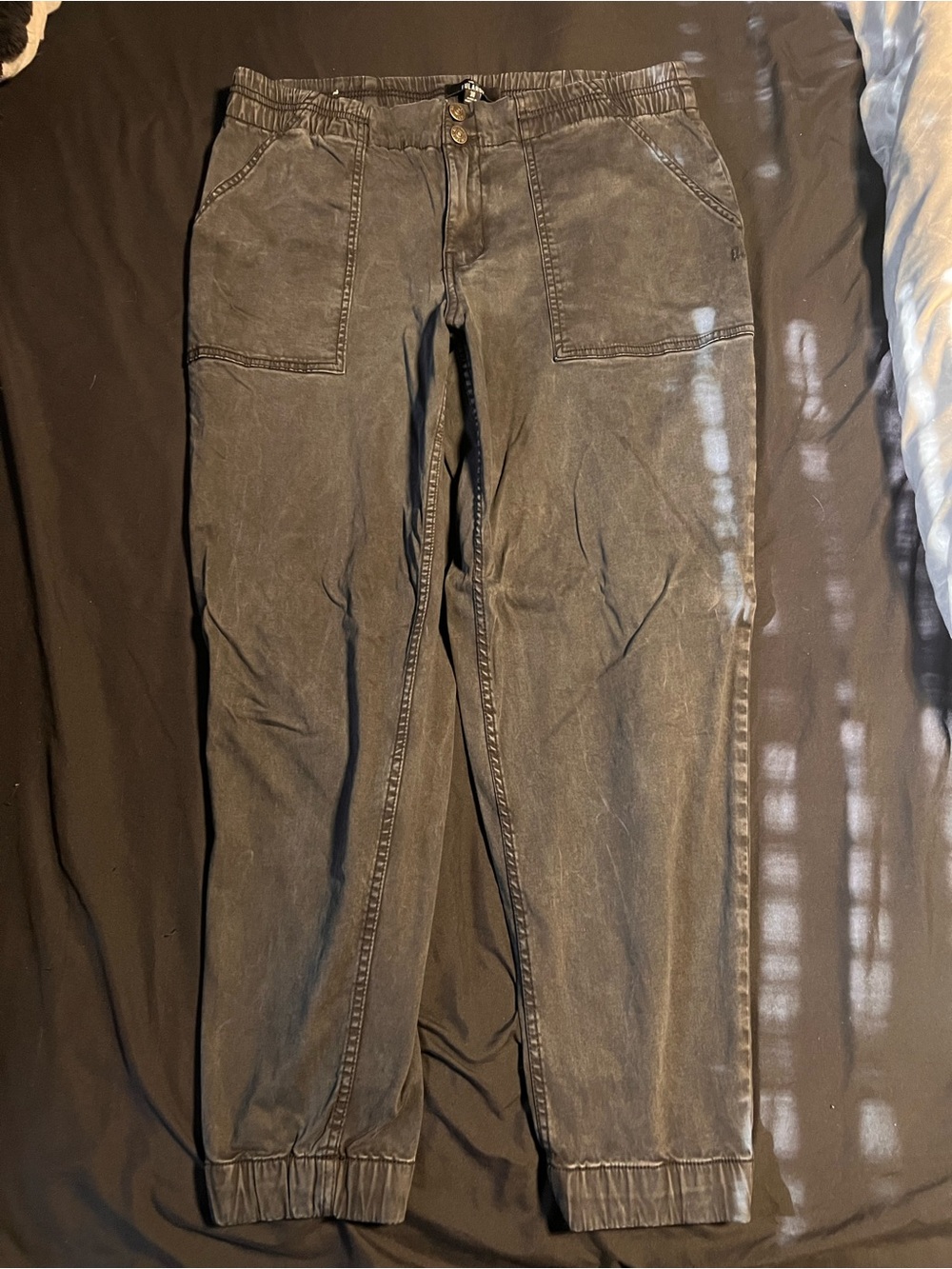 LuLaRoe Women’s Black Washed Cargo Pants
